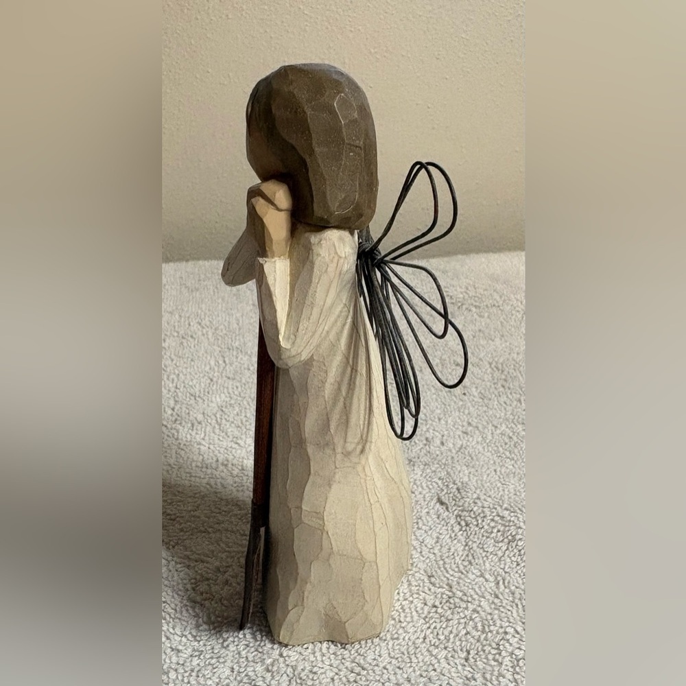 Vintage Susan Lordi Demdaco Willow Tree Angel of the Garden Figurine 2002 5.5”T - Picture 2 of 6